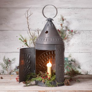 Tall 27" Blacksmiths Electric Lantern Accent Light 