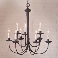 9 Arm Grandview Primitive Farmhouse Chandelier