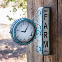 Farm Station Decorative Wall Clock