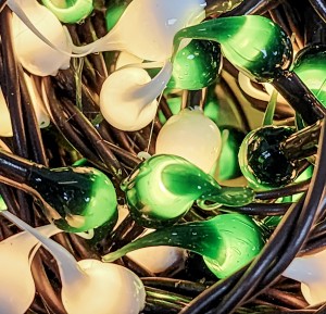 Christmas Mints Christmas Hand Dipped String Lights LED Teeny Light Strand Christmas Mints Christmas Hand Dipped String Lights LED Teeny Light Strand