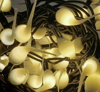 Custard Hand Dipped LED Light Strand 