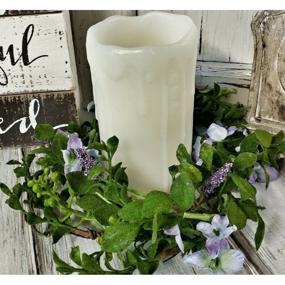 pillar candle rings
