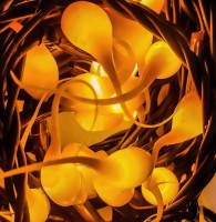 Golden Yellow Hand Dipped Light Strand